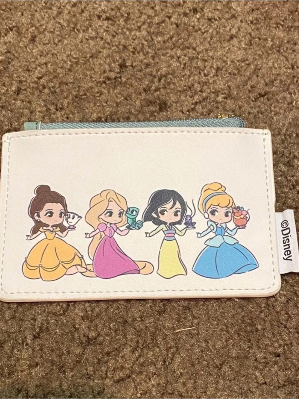 Loungefly Pastel Disney Princess Mini Backpack in Pink and Blue